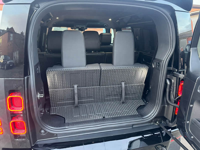 commercial 7 seat land rover Defender 110 rear seat conversion Bolton, Manchester, Cheshire, Lancashire North West